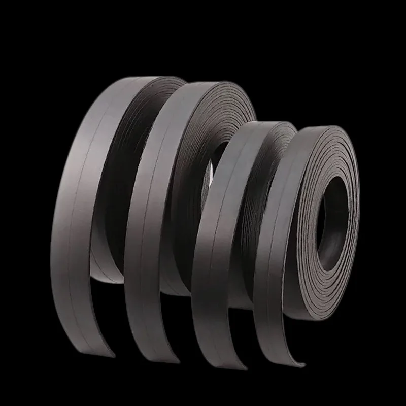 Flexible Magnetic Strip Tape 2 Meter Rubber Magnet Various Sizes 10x2 15x2 20x1.5 20x2 15x1.5 Mm for Educational Industrial Use