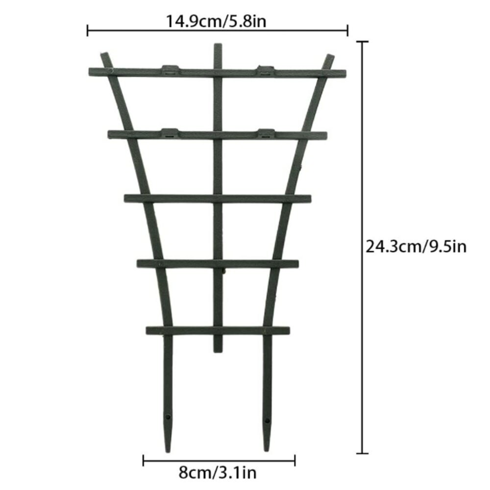 Plant Klimrek Ondersteuning Frame Tuin Mini Bovenop Potplanten Ondersteuning Plastic Ondersteuning Lijn Voor Groenten En Bloemen