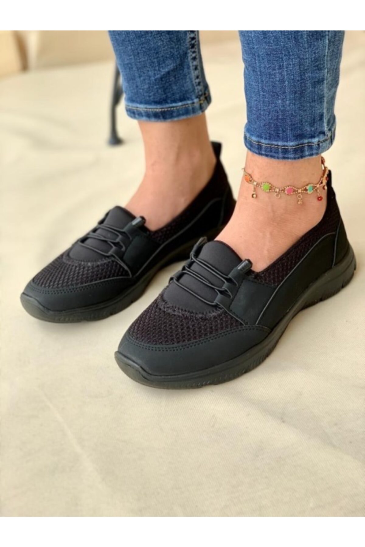 SGE SHOES Women Black Orthopedic Daily SHOES comfortable model full mold