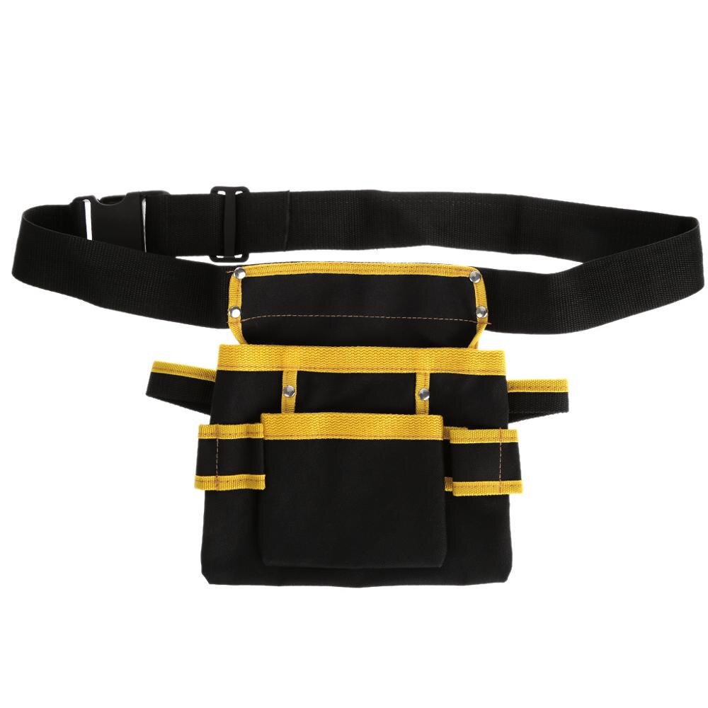 Multi-functional Electrician Tool Bag Waist Pouch Belt Storage Holder Organizer Electricians Tool Pouch Kit Bag: 240x220mm
