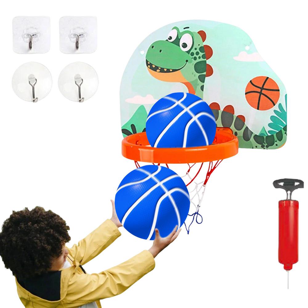 drinnen-Basketballkorb, kleiner Korb, faltbar, leuchtend Ich bin Inneren, Basketballkorb über der Tür, Basketballkorb, Schlafzimmerkorb, verstellbar: Weiß