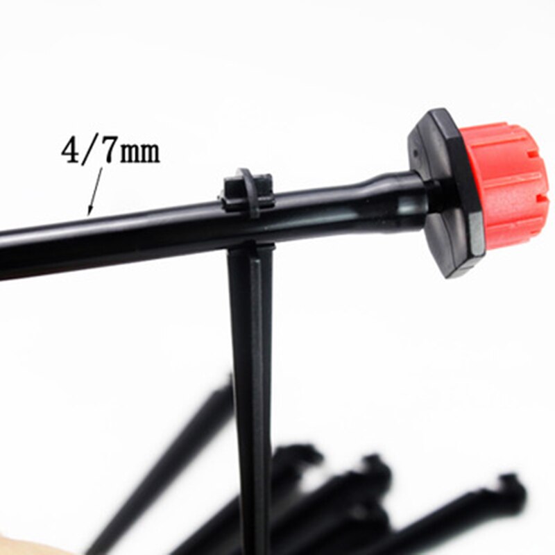 500 Pcs Hose Holder Plastic Bracket 11cm Used for Fixing the 4 / 7mm Drip Irrigation Tubing Pipe