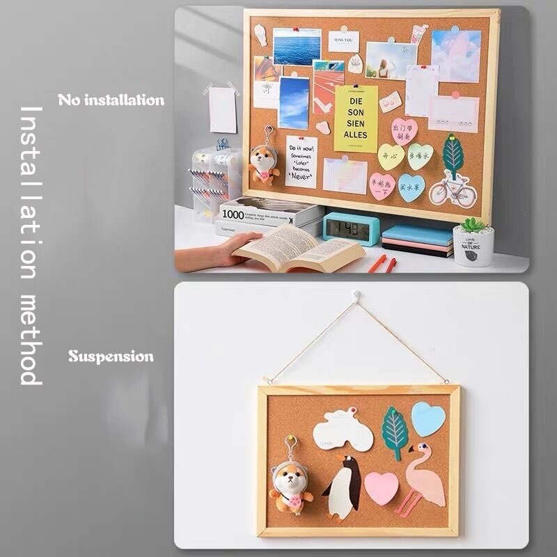 Student Flipchart Message Board Cork Board Message Wall Photo Wall Simple Family Background Note Board