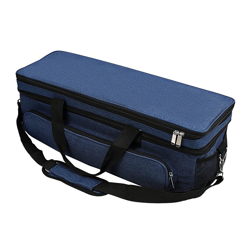 ! Carrying Case for Cricut,Compatible with Cricut Explore Air,Cricut Maker,with Pocket for Die-Cut Machines Accessories: blue