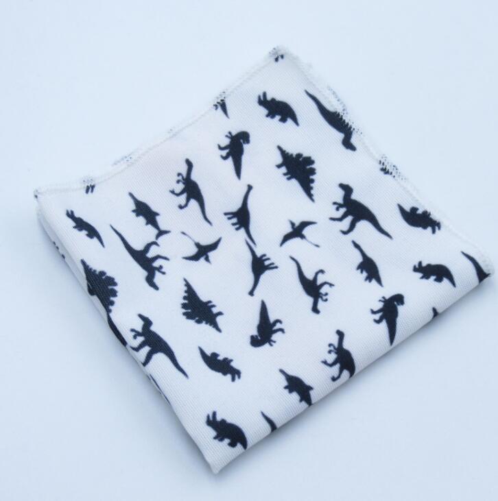 Dinosaur Men Bow Tie Set Pocket Square Handkerchief Mens Butterfly Bow Tie Skinny Ties Set Lots Slim Necktie For Man: 16