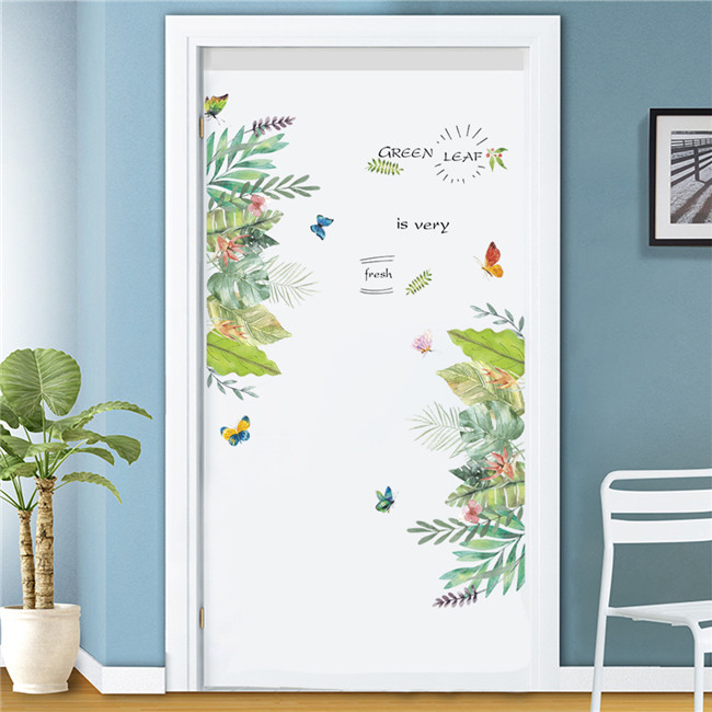 Europese Restaurant Deur Sticker Universele 3D PVC Behang DIY Waterdichte Muurschildering Sticker Voor Woonkamer Slaapkamer Home Decor: 3