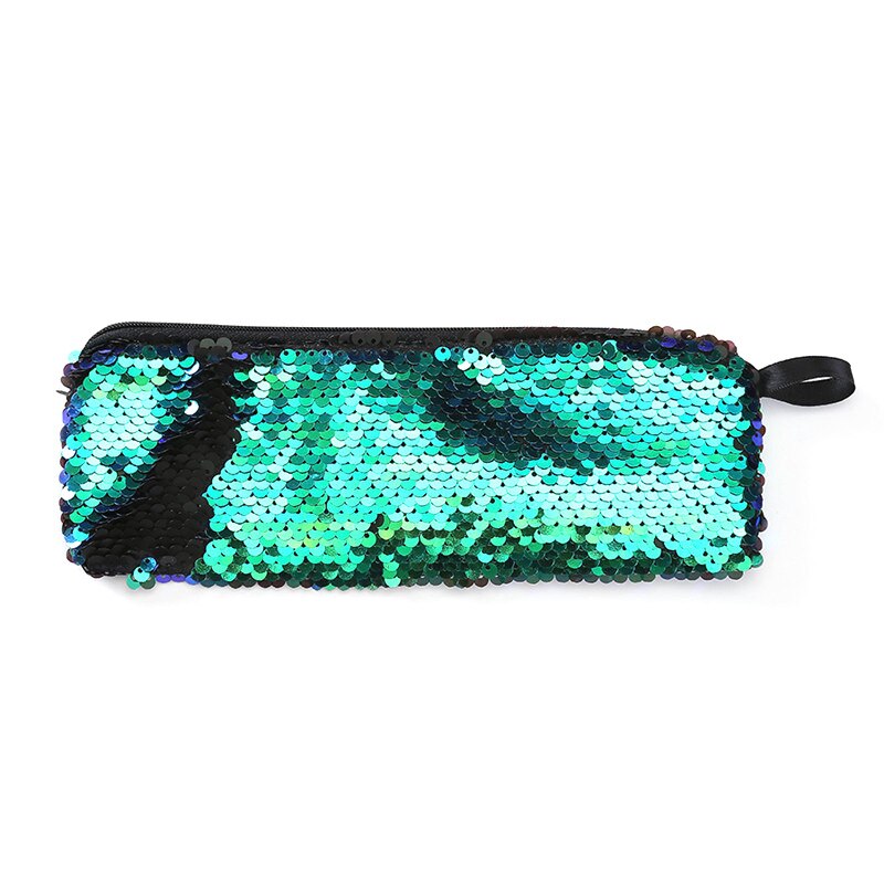 Colorful Pencil Case Reversible Sequin School Supplies Stationery Cute Pencil Box Pencilcase School Tools Pencil Cases