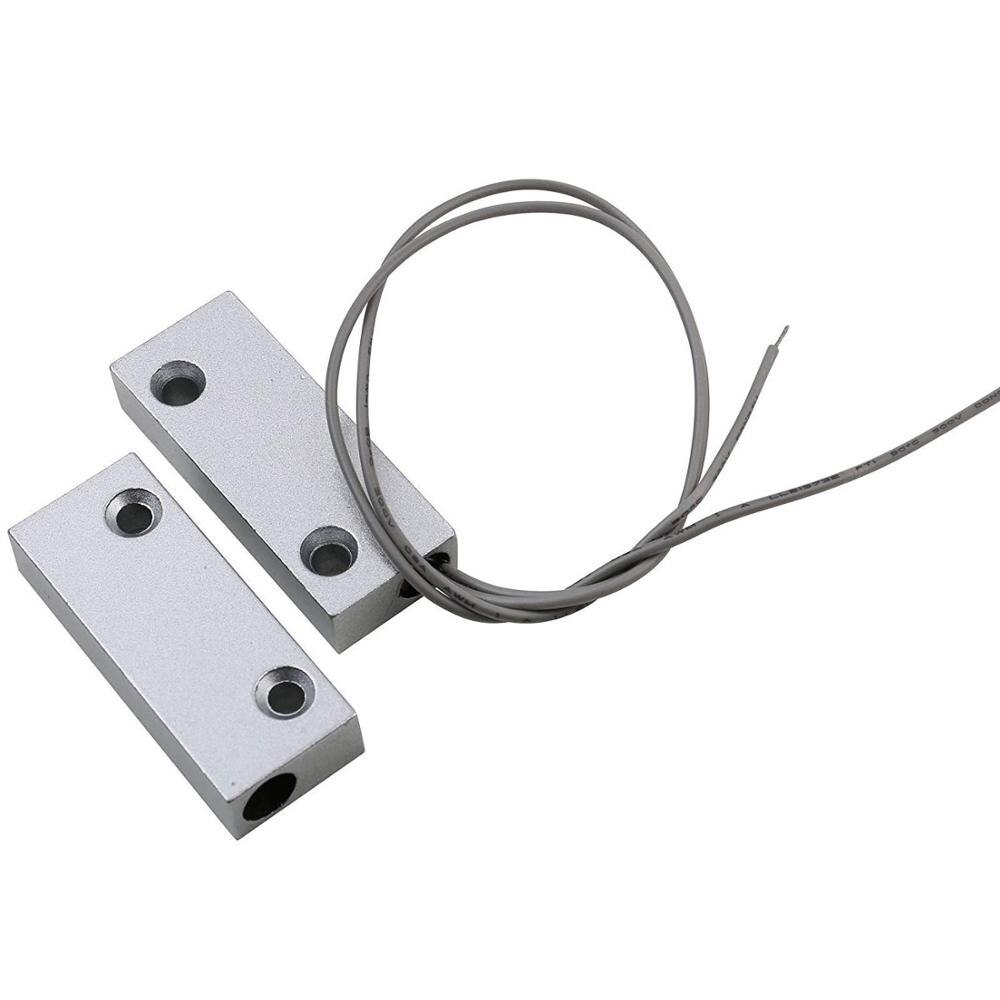 MC52 Geen Nc 12VDC Wired Deur Raam Magnetische Sensor Switch Alarmsysteem Deurslot Gebruik
