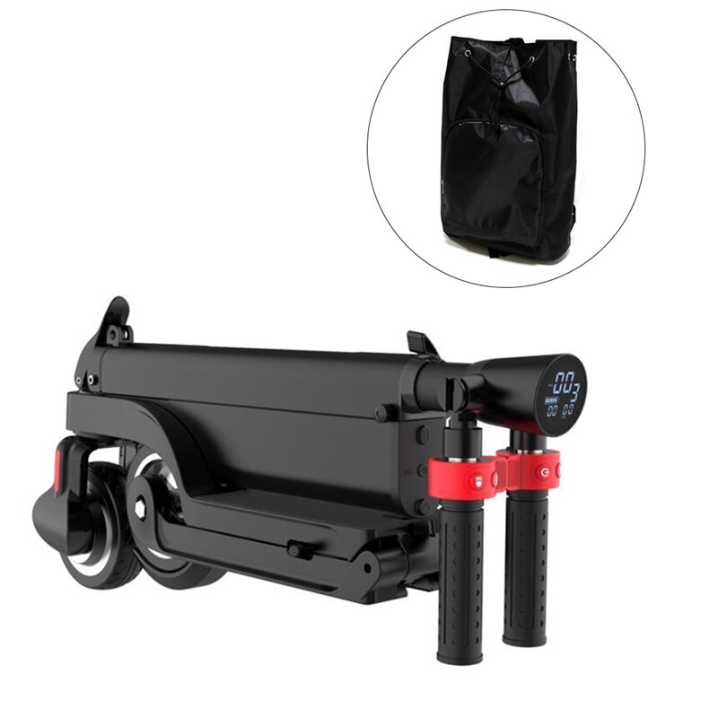 Folding Electric Scooter Backpack Waterproof E-Scooter Storage Bag Cover PU Skateboard Backpack For HX X6