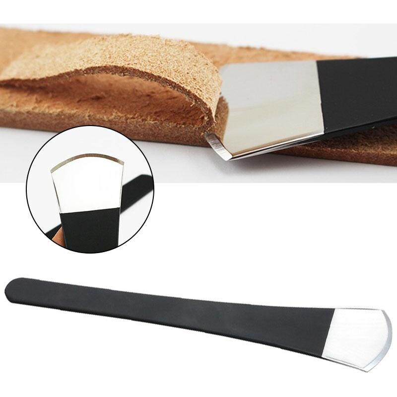 1Pc Sharp Leather Skiving Knife DIY Leathercraft Safety Cutting Knife Trench Thinning Pro Sculpture Knife Dead Skin Remover Tool