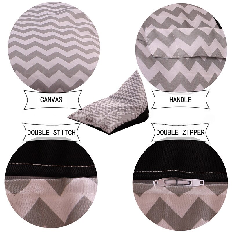 Rangement pour enfants Sac De Haricot En Peluche Animal En Peluche Jouet Pochette Souple Canapé Chaise
