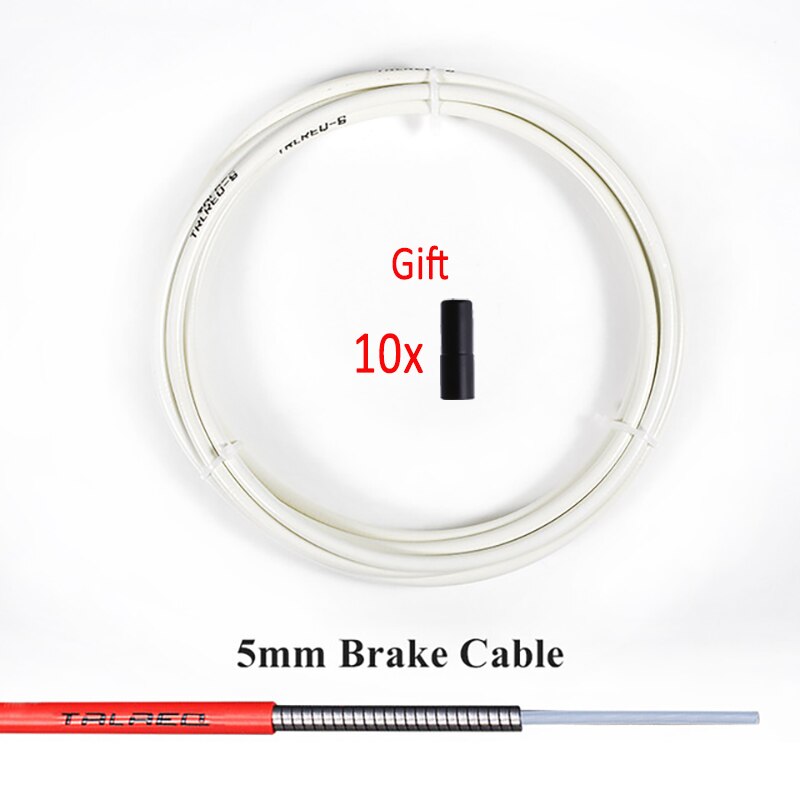 3M Universal Bicycle Brake Cable Housing Shift Cable Wire Pipe for 4mm/5mm MTB Road Bike Derailleur Brake Line Front Rear Tube: green