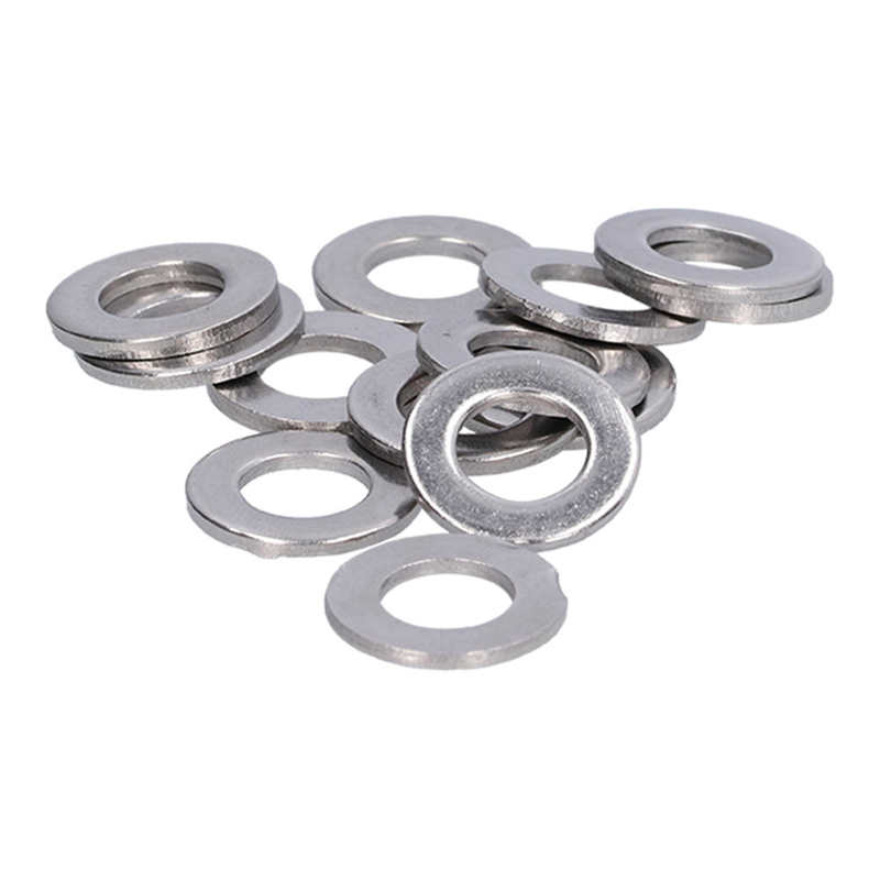 Surtido de arandelas planas de acero inoxidable, Kit de arandelas de repuesto DIN125, M2, M2.5, M3, M4, A2-70, M5, M8, M10, M12, 150 M6
