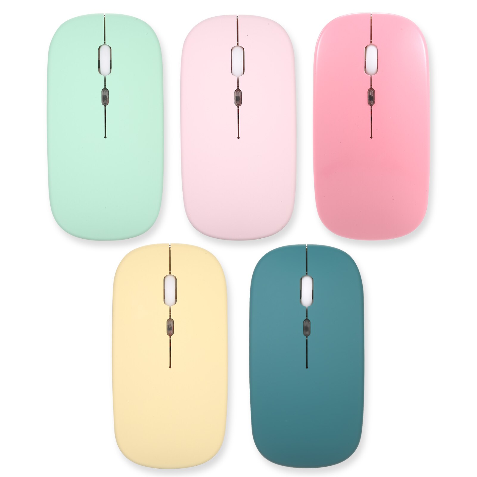 2.4G Bluetooth Wireless Mouse Dual mode Mute Office Computer Mouse O3-gear Adjustable DPI Built-in Rechargeable Lithium Battery