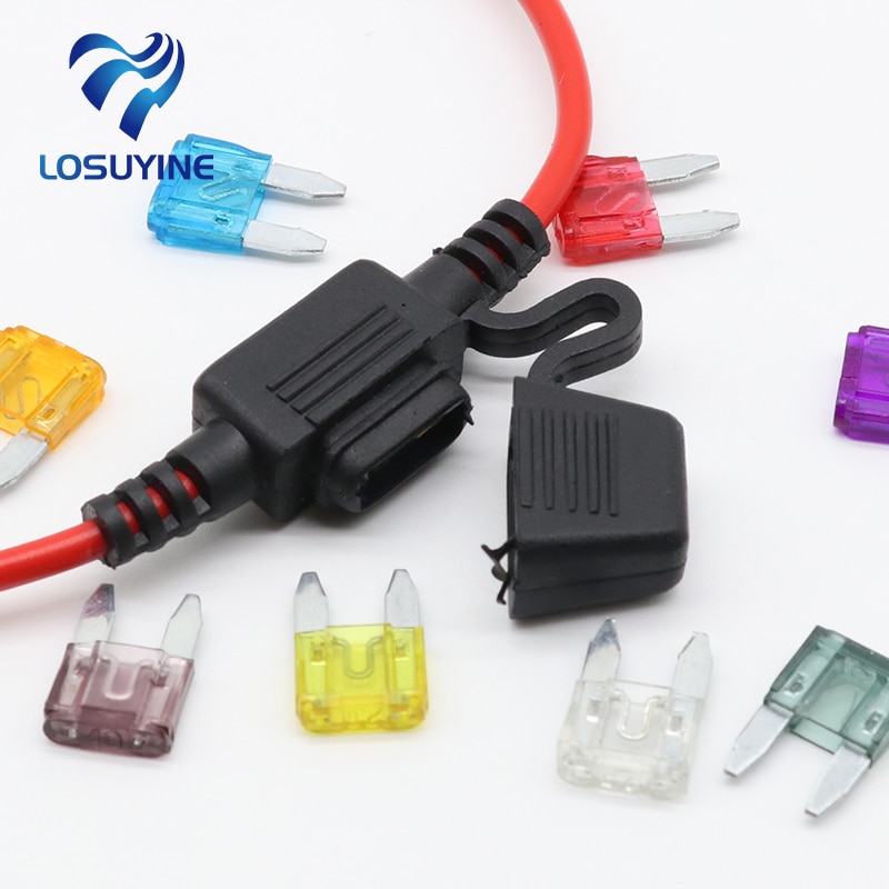 Mini porte-fusibles + 1 pièce Inserts pour fusibles étanches