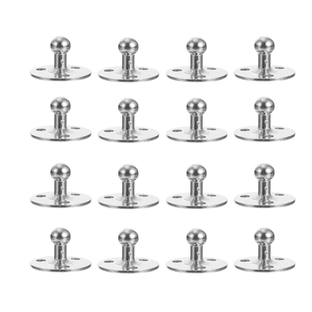 20 Pcs Lift Support Bracket Stud Gas Shocks Mounting Lid Strut Prop Base