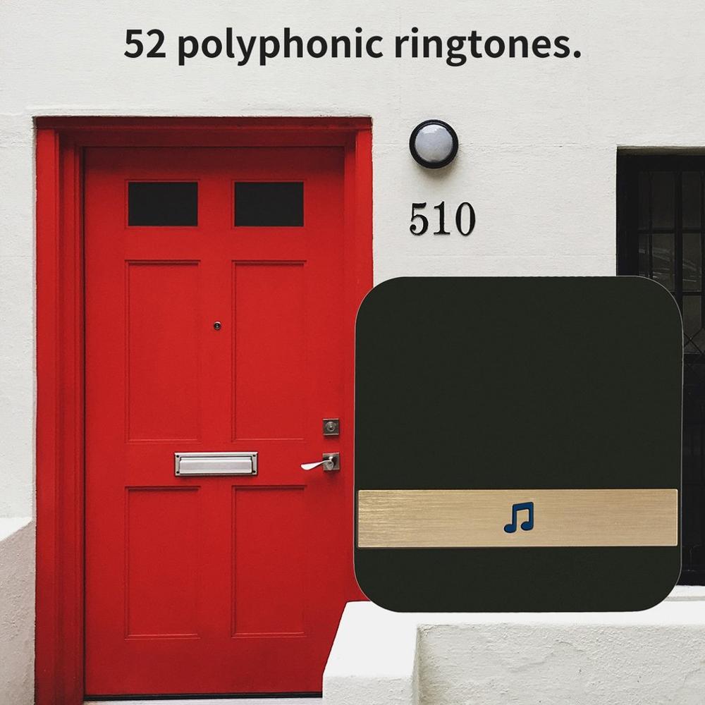 Visual Doorbell Chime Wifi Universal Plug-In Chime Smart Wireless Doorbell Receiver For Smart WiFi Security DoorBell