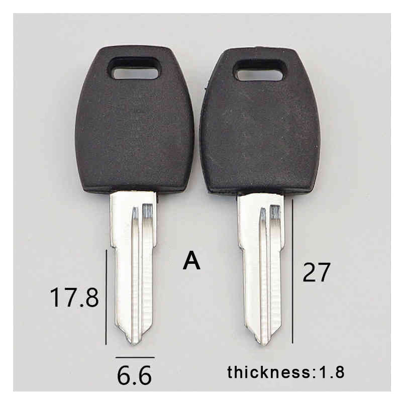 Blanke nøkkelemner egnet for kontorpult, nøkkelemner til postkasseskuff, datapult, arkivskap, nøkkelemner: Lavendel