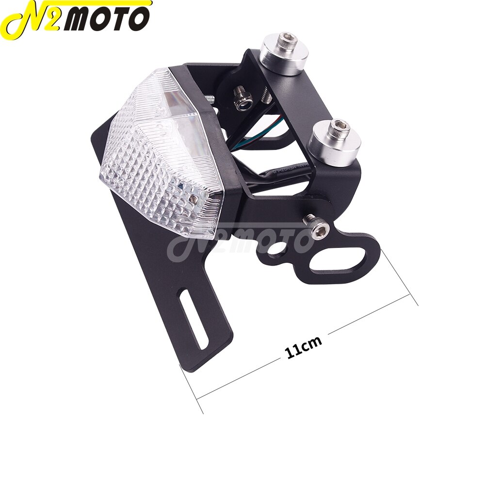 Motorsykkel nummerplate bakre brakett nummerplateholder hale ryddig fender eliminator til honda  nc 700s/x 12-13 750 s/x 14-15