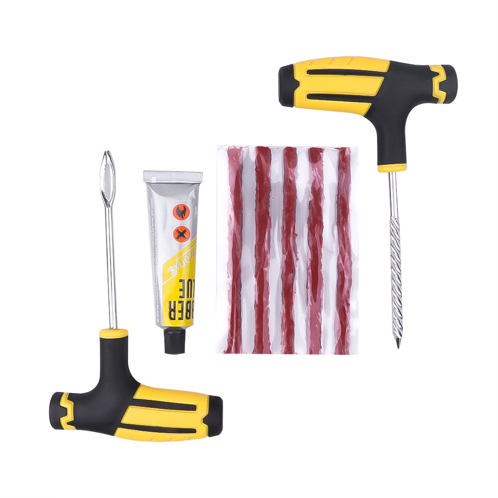 Auto Car Tire Repair Tool Car Tyre Cement Kit Puncture Plug Practical Hand Tools for Car Accessories: Repair set 2
