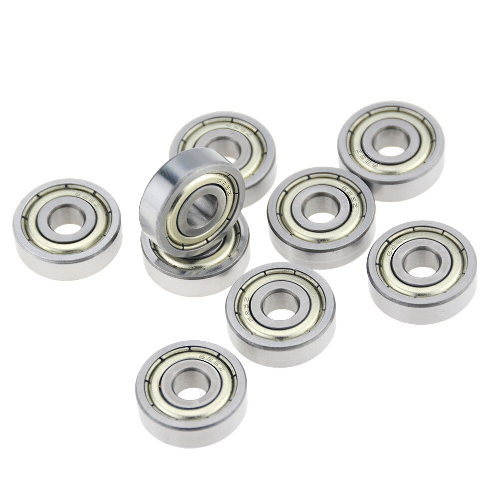 50pcs 624ZZ 4x13x5mm miniature deep groove ball bearing 4*13*5mm