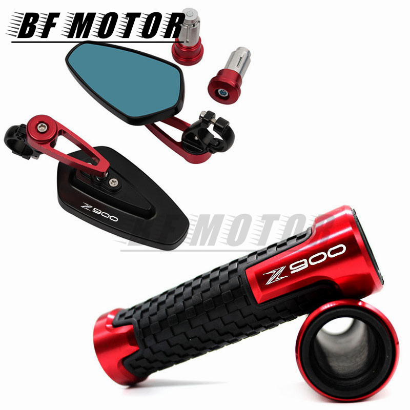 Acessórios para motocicletas, espelho retrovisor para guidão, para z250 z300 z400 z650 z750 z800 z900 z1000 zx6r 10r z650rs 1000 r/sx: Lavanda