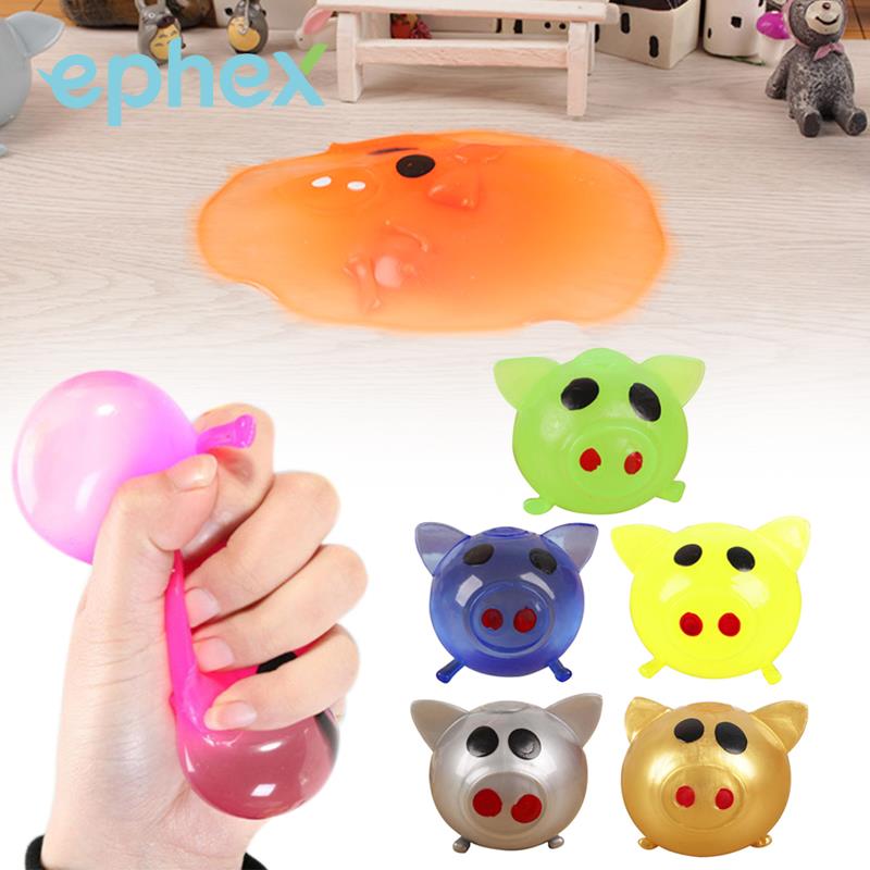Water Bal Varken Vorm Speelgoed Anti Stress Baby Zuigelingen Baden Speelgoed Creatie