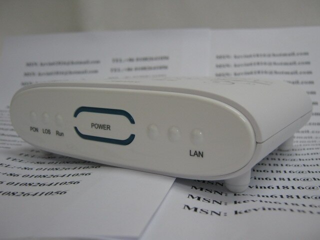 ZTE ZXA10 F411 EPON ONU con un ethernet y un puerto de voz terminal FTTH de red óptica