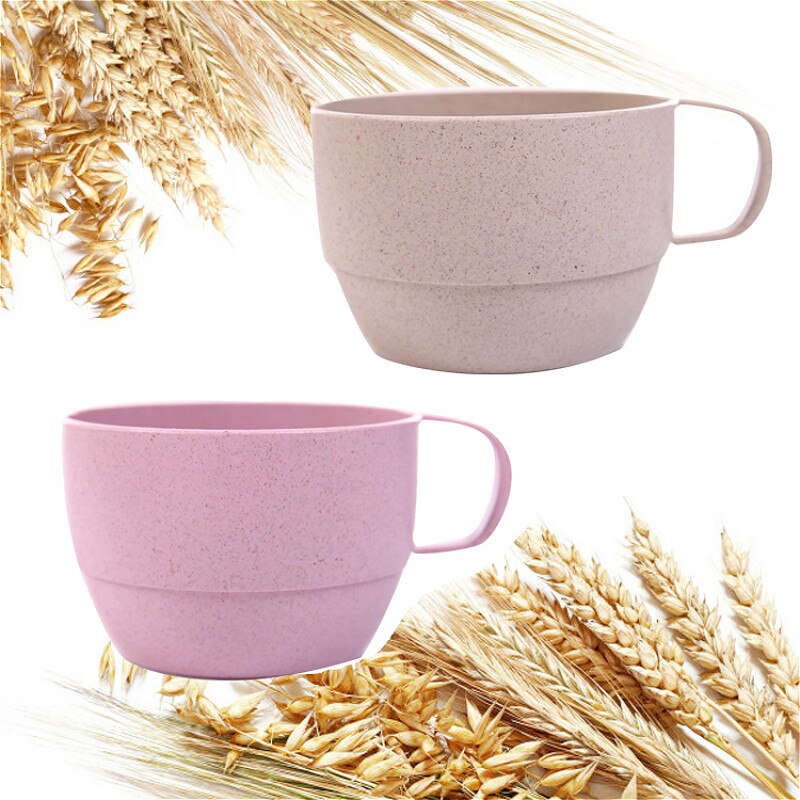 1pcs Small Cup Cups Degrees Rotated With Handle Trainning Feeding Safe Leakproof Infant Water