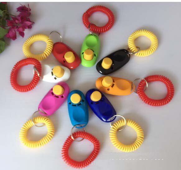 Ring Clicker Training Fluitje Hond Opleiding Clicker Dog Training Sirene Huisdier Puppy Trainer Tool Pet Supplies