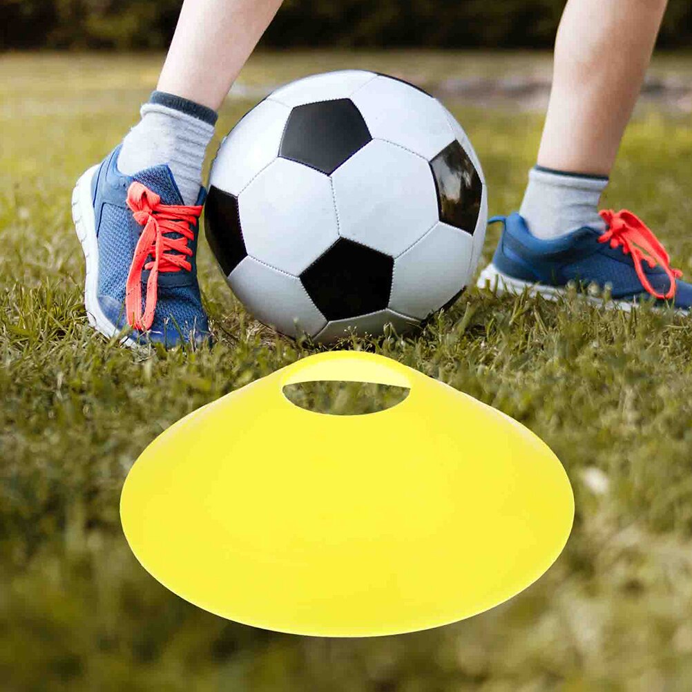 20 pcs football training discs for outdoor football training marker obstacles
