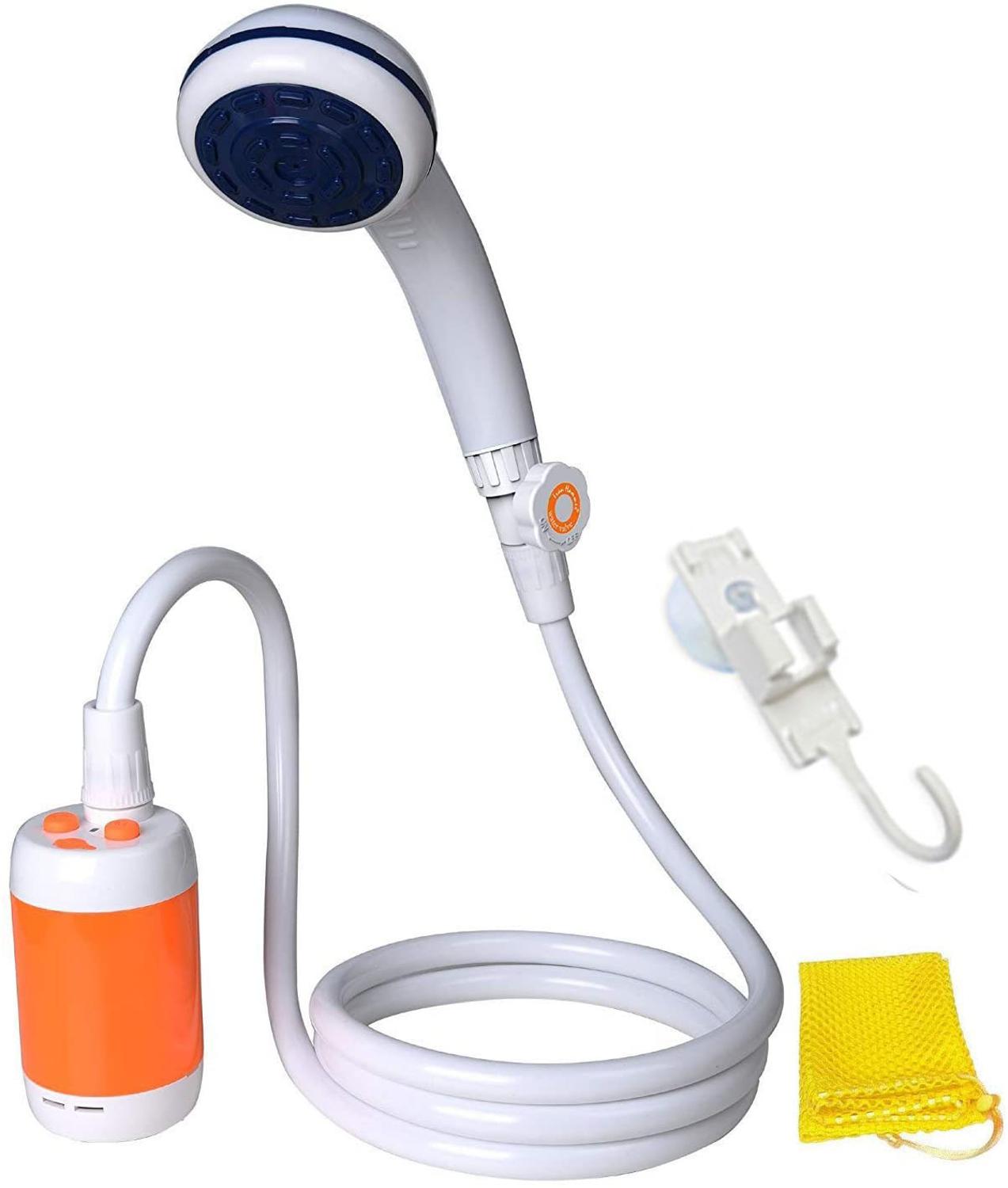 laserbeak Ducha portátil recargable para acampar, alta capacidad, 4800mAh, Ducha de Camping, para mascotas