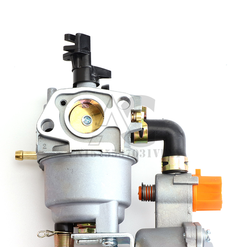 Kit de conversión de carburador 168 de doble combustible LPG NG para generador de gasolina 2KW 3KW 168F 170F GX200