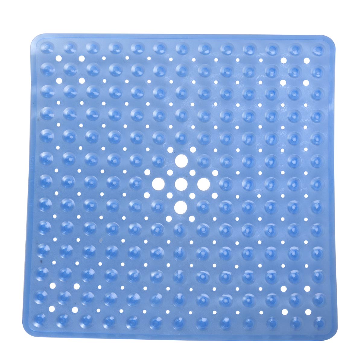 Badkamer Vloer Badmat Antislip Badmat Vierkante Bad Douche Veiligheid Matten PVC Anti-Bacteriële Schimmelbestendig antislip Mat: Blue