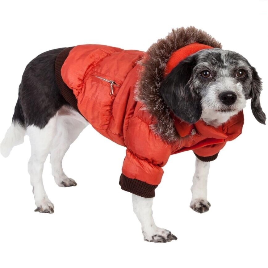 Winter Honden Kleding Warme Fleece Ski Parka Hond Jassen Jas Kleding Voor Honden Puppy Teddy Chihuahua Xs Sml xl 2XL