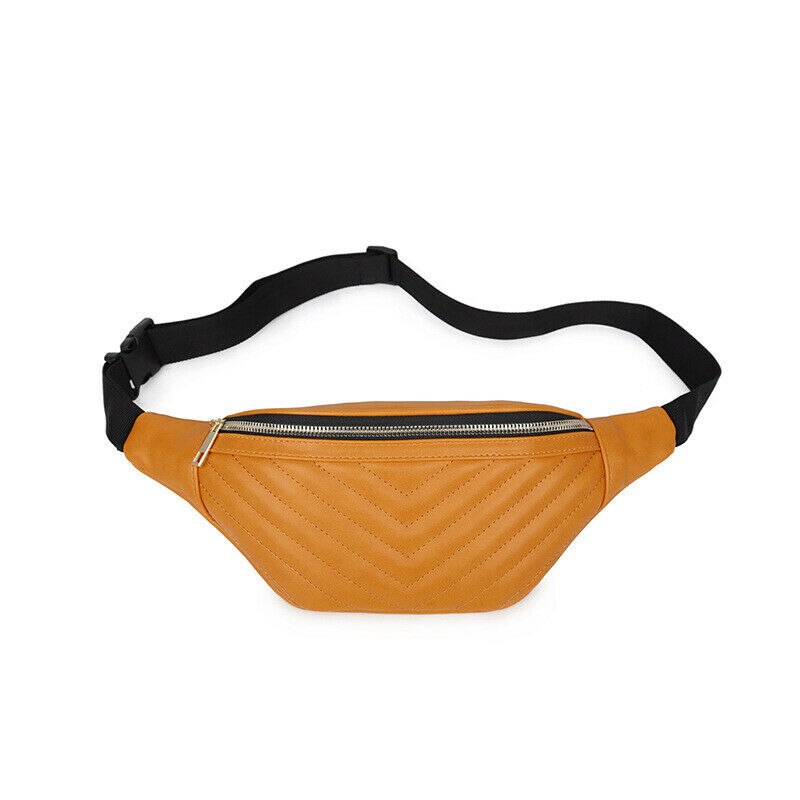 fanny Pack Taille Gürtel Tasche Reise Frauen Dame Sport Hüfte miserabel Tasche Geldbörse Schwarz Orange Rosa Gelb: Gelb