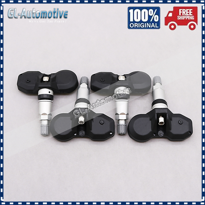 Set of (4) TPMS 6798726 Tire Pressure Sensor for BMW E90 E92 F07 F10 F11 F25 E84 E71 F12 E93 MINI R56 R55 3623 6781847