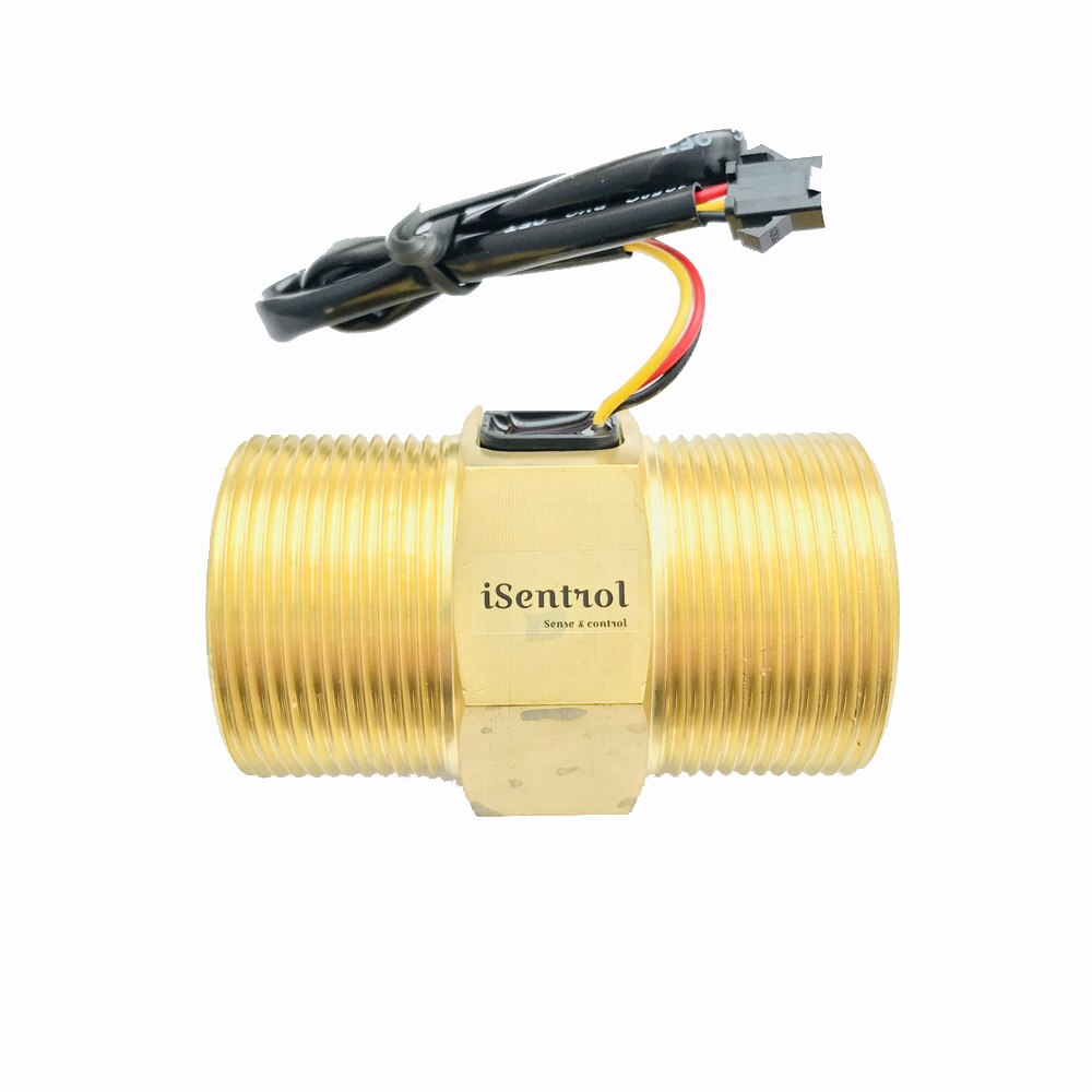 US211MA Water Flow Meter Totalizer Alarmer and Brass USC-HS121TA 100 Degree Liquid Flow Senor Turbine flowmeter G1-1/2“" BSPP
