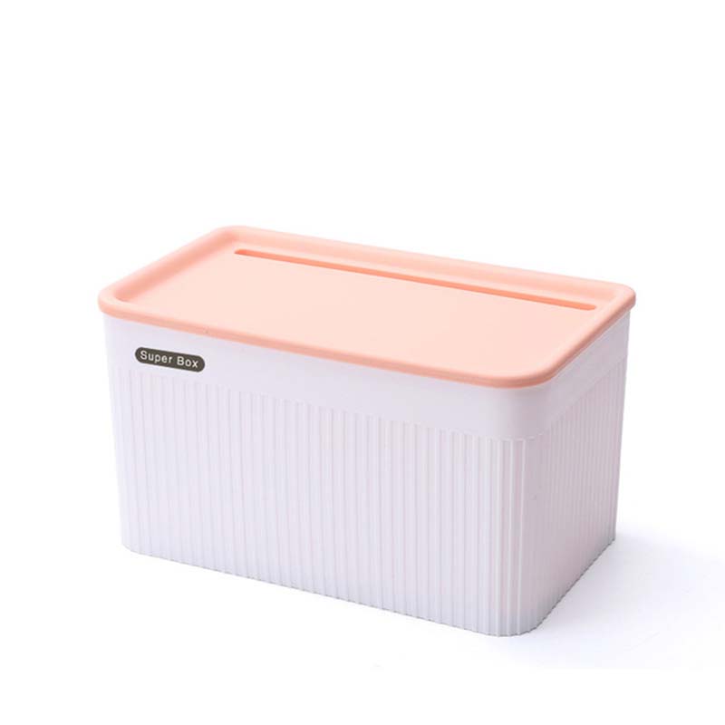 Waterproof Wall Mount Toilet Paper Holder Tissue Box Tray Roll Tube Storage Box Wc Roll Paper Stand Shelf Bathroom: Pink2