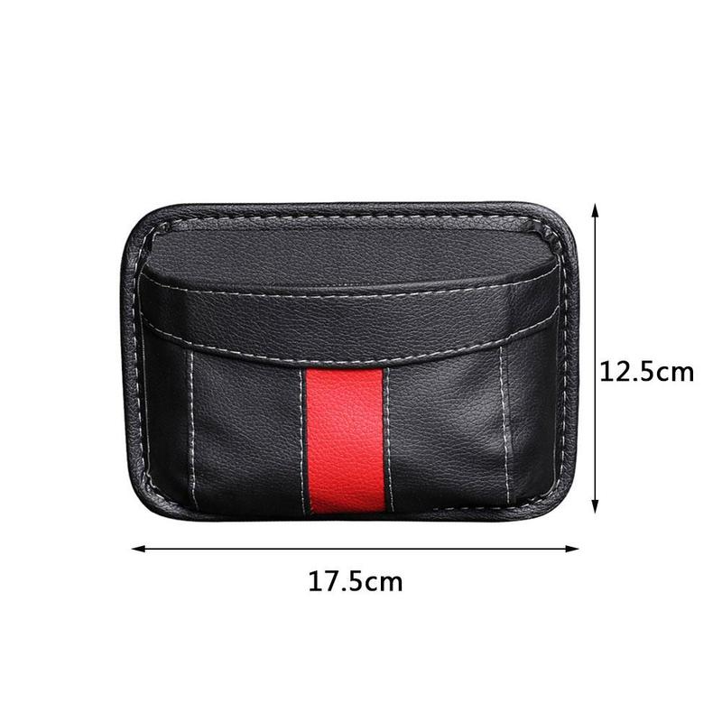 Pu Lederen Autostoel Opbergtas Pouch Telefoon Holder Pocket Box Organizer Kiezen Kleur Kan 3 T8T3