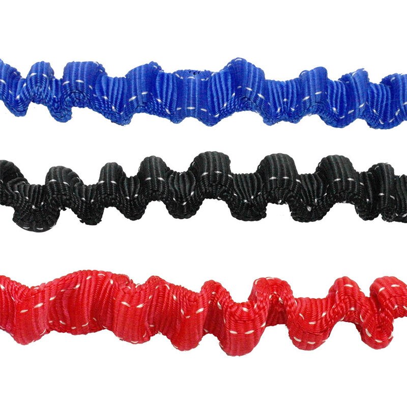 360° Swivel No Tangle Coupler Double Dog Pet Walking Training Leash Splitter Elastic Rope Reflective Bungee Lead Walk 2 Dogs