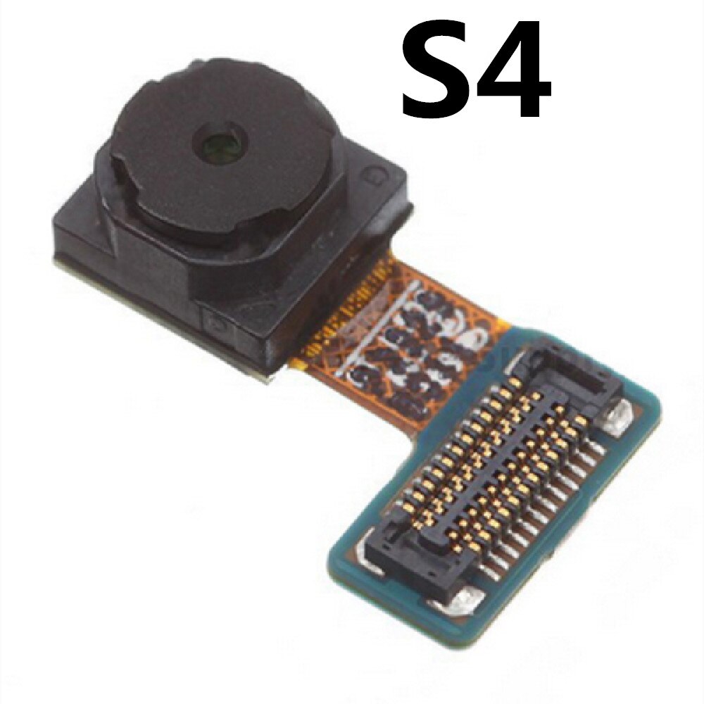 Przedni obiektyw aparatu do Samsung Galaxy S4 S5 S6 G920 S7 S8 S9 krawędzi S10 S20 S21 Plus G955F stoi mały aparat Flex Cable części: S4