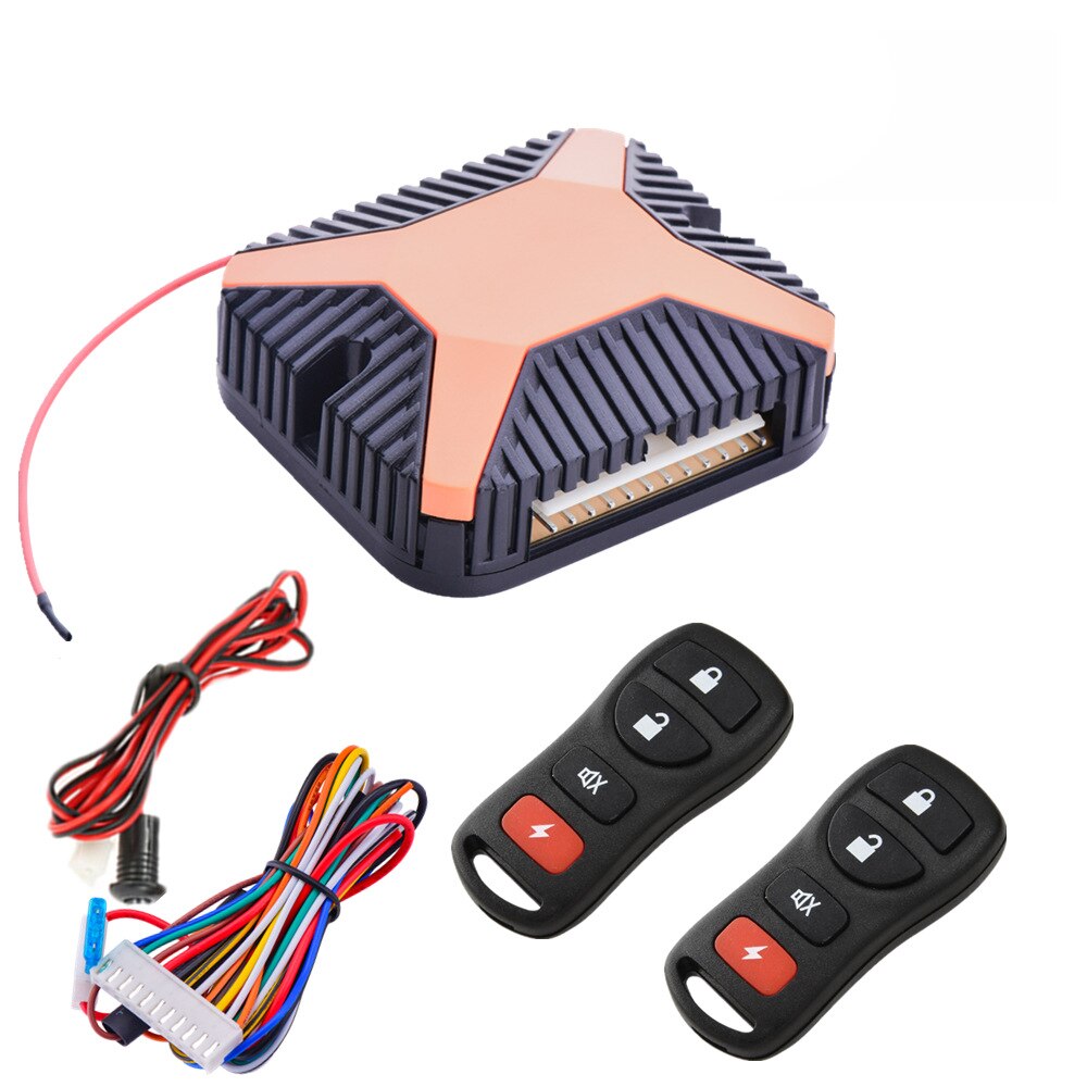 12V Central Locking Remote Control Auto Parts Bloqueo Auto Automovil Cierre Centralizado Engine Keyless Start Stop Car Alarm: Default Title