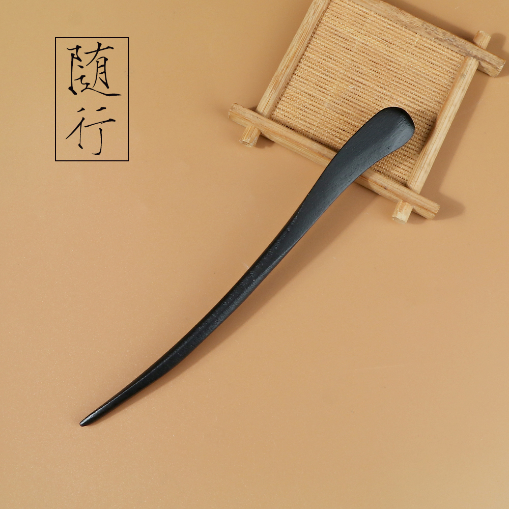 Horquilla de madera clásica y para mujer y niña, horquilla para el pelo sencilla china, palillos tradicionales, tenedor para el pelo, accesorios para la cabeza: Lavanda