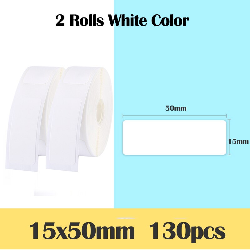 Niimbot D11 Afdrukken Label Artikelen Waterdicht Anti-Olie Scheurbestendig Prijs Label Pure Kleur Krasbestendig Label papier: C2