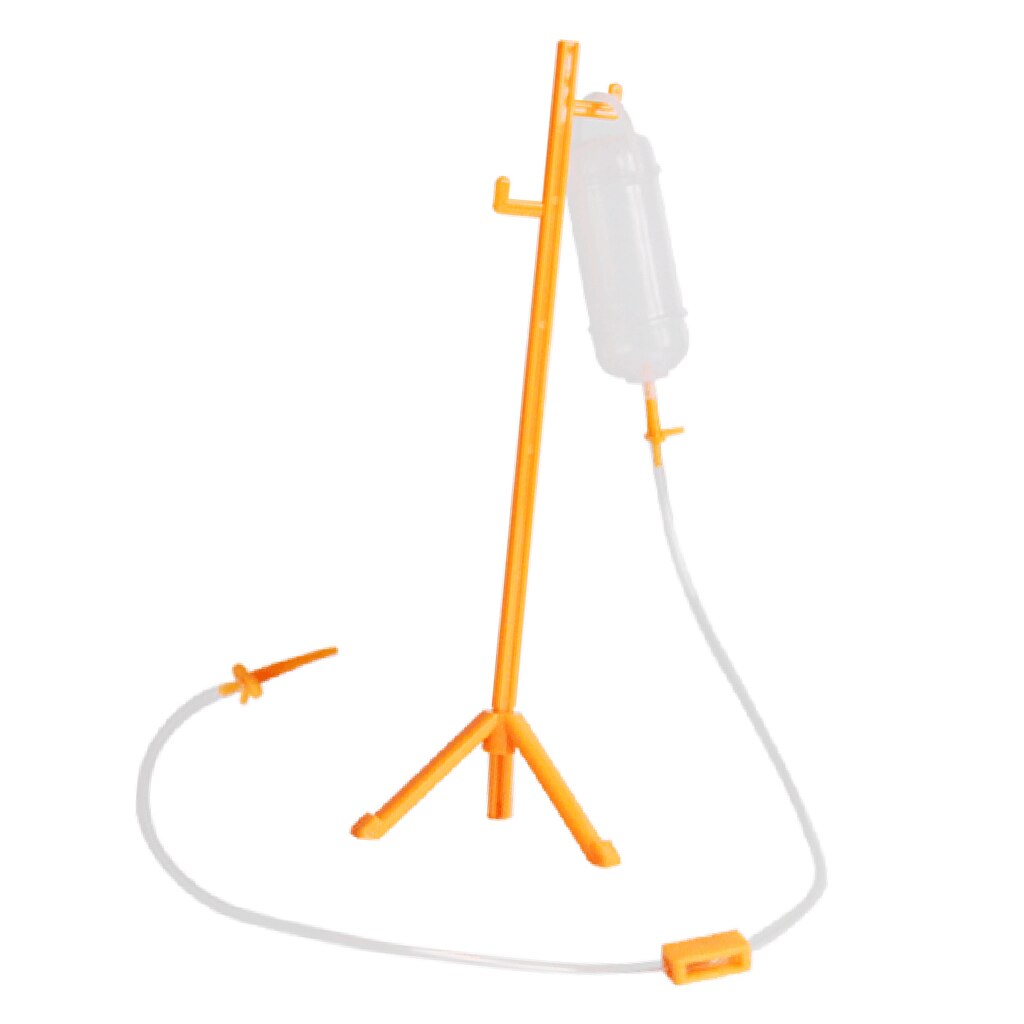 Mini Plastic Infusion Bottle for Kids Doctor Role Play Accessories