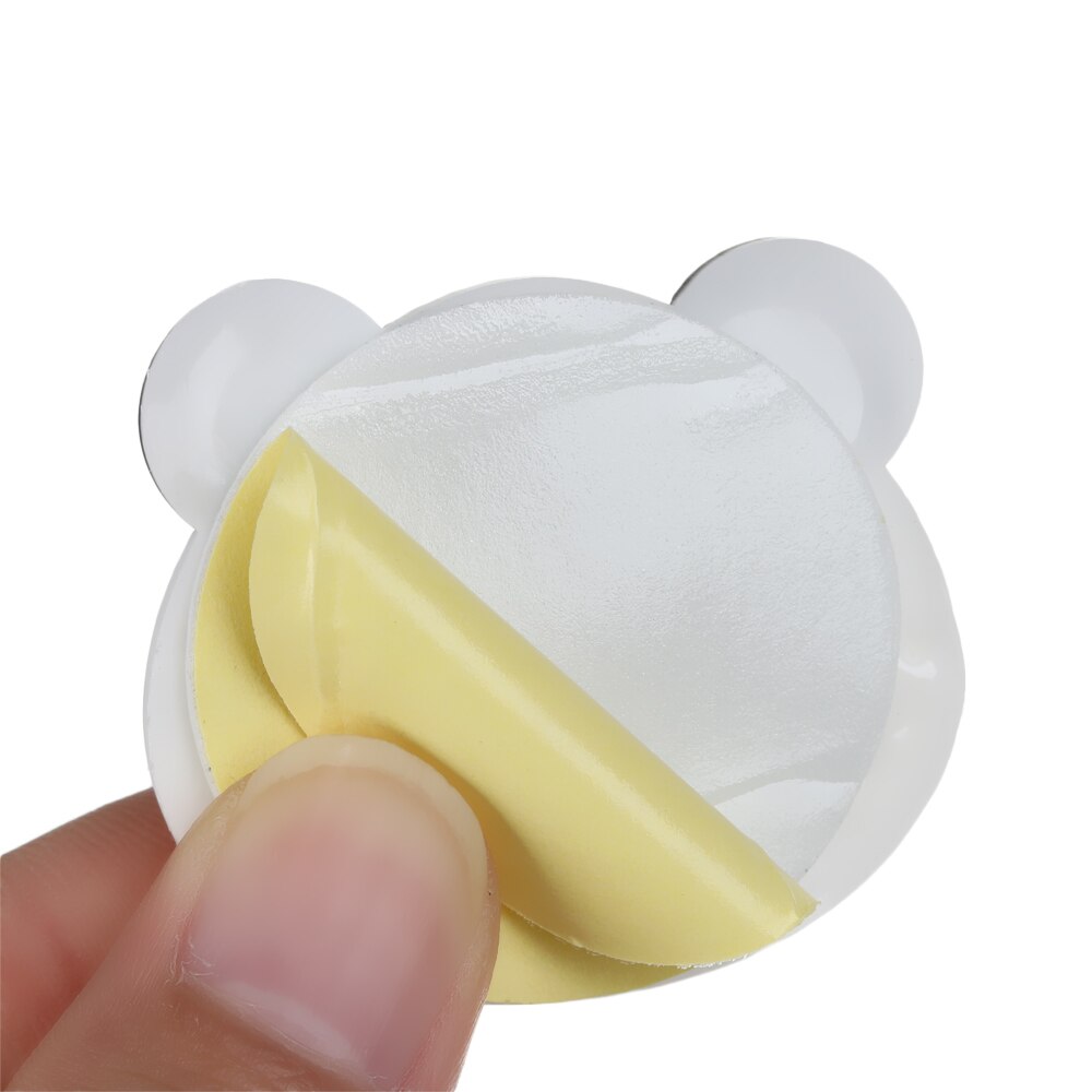 Tampon de protection mural rond en caoutchouc auto-adhésif en silicone, pare-chocs de poignée de porte, butée de protection, autocollant anti-ald, 1 pièce