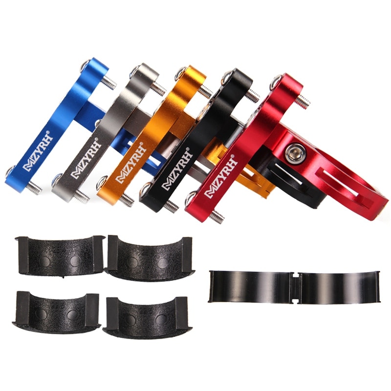1PC Cycling Water Bottle Clamp Bottle Cage Holder Adapter Support Transition Socket Handlebar Mount For MTB Road Bicycle