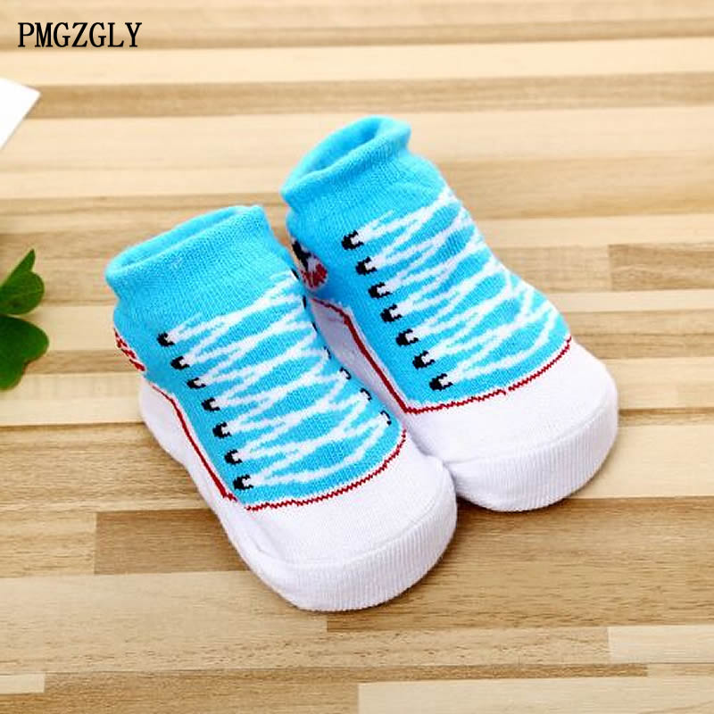 Boys Cartoon Newborn Kids Socks Cute Baby Socks Non-slip Rubber Soles Sock for Baby Girls Children Baby Stuff Baby Socks