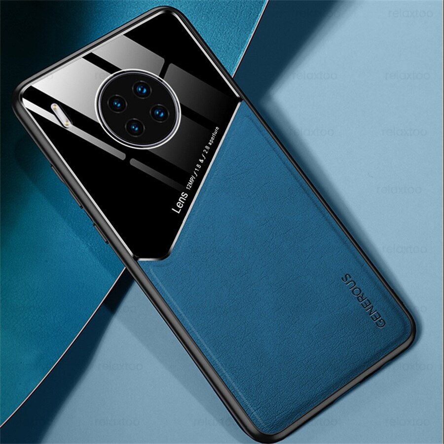 Suporte magnético do carro capa de couro para honra 50 lite caso em honer xonor honra 50 lite 50 luz nth-nx9 6.57 &quot;proteger coque: For Honor 50 Lite / blue-05